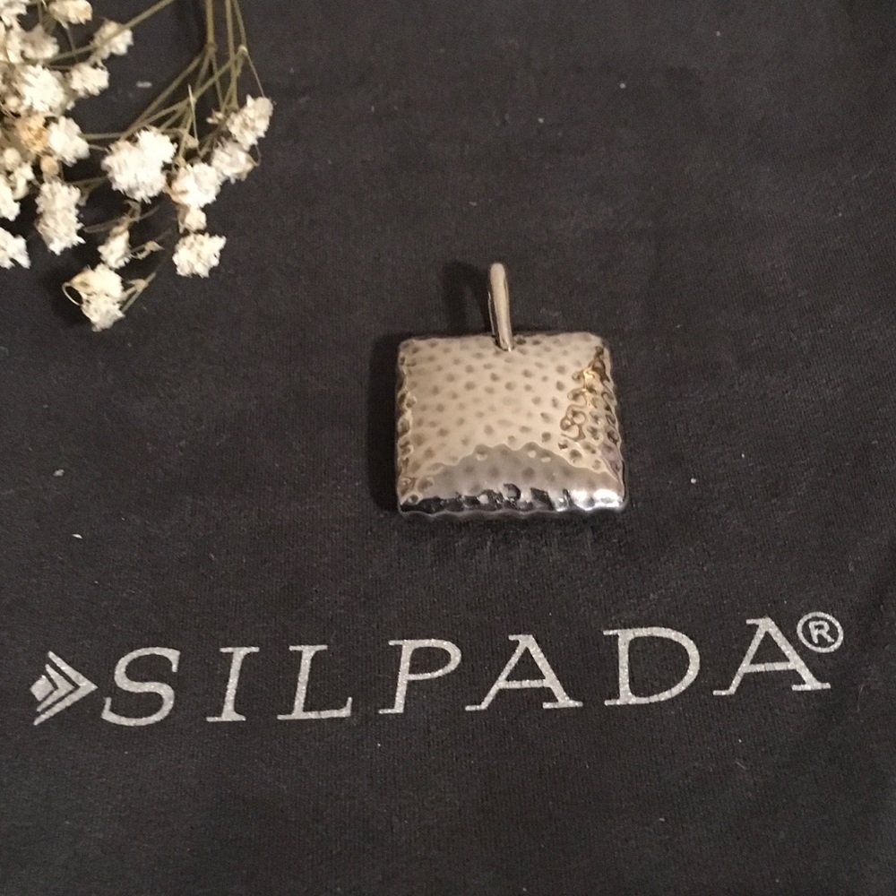 Silpada Hammered Sterling Silver Pendant